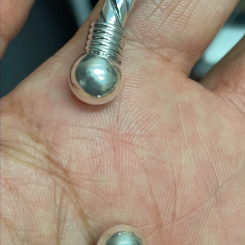 999 silver bangle - Picture 5 of 6